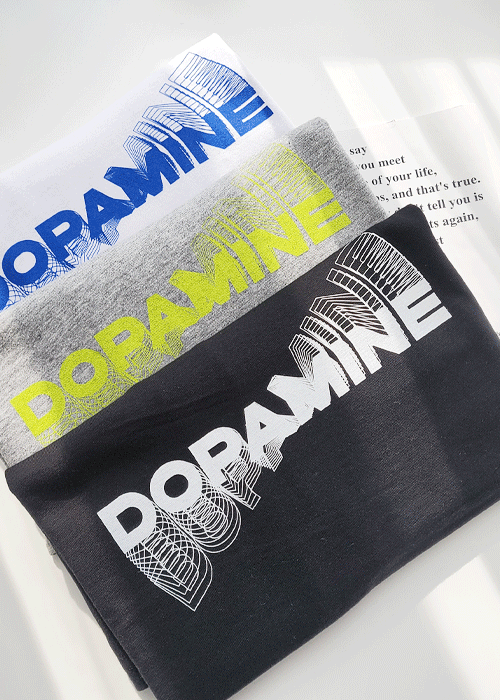 도파민 티셔츠(화이트,메란지,블랙)